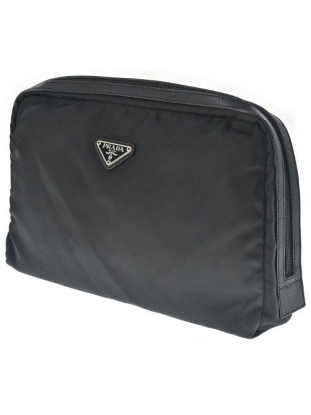 Prada Nylon Pouch Black